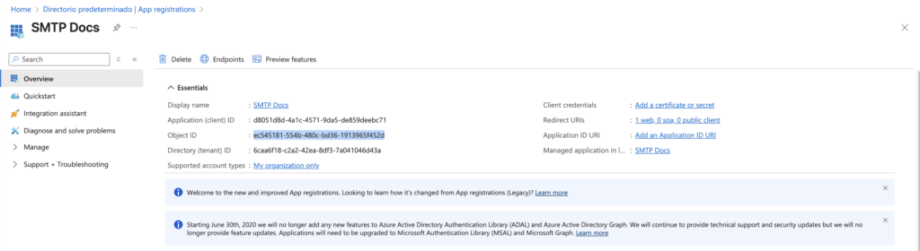 Image showing Application ID